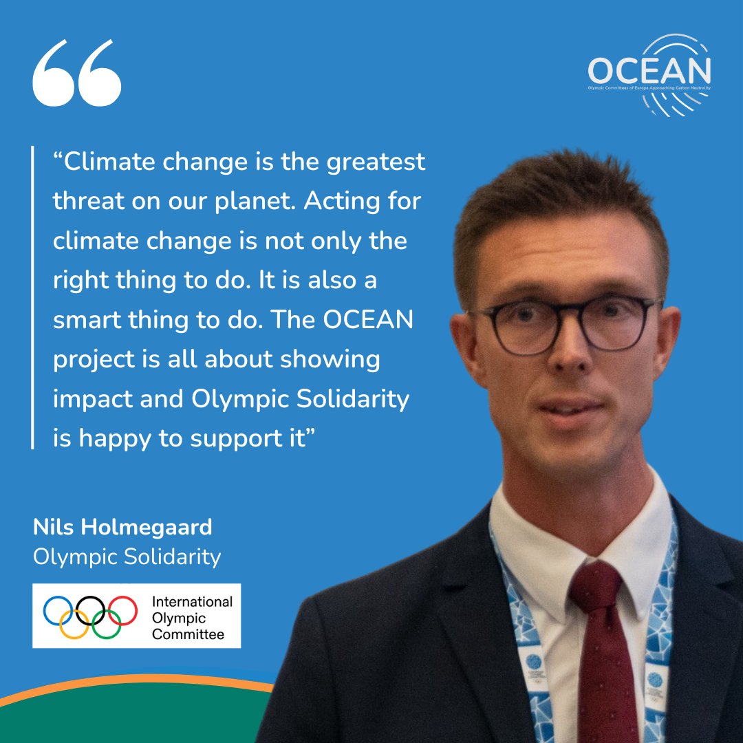 OCEANErasmus's tweet photo. 🚩OPENING of the #OCEANPROJECT🇪🇺 Meeting

👥Folker Hellmund, EOC EU Office
👥Nils Holmegaard, Olympic Solidarity
👥Berit Kjøll, EOC Sustainability Commission

set the tone for the meeting: the 18 NOCs are not alone and will be supported to implement sustainable change! 🏆 https://t.co/2vnYYMq2zb