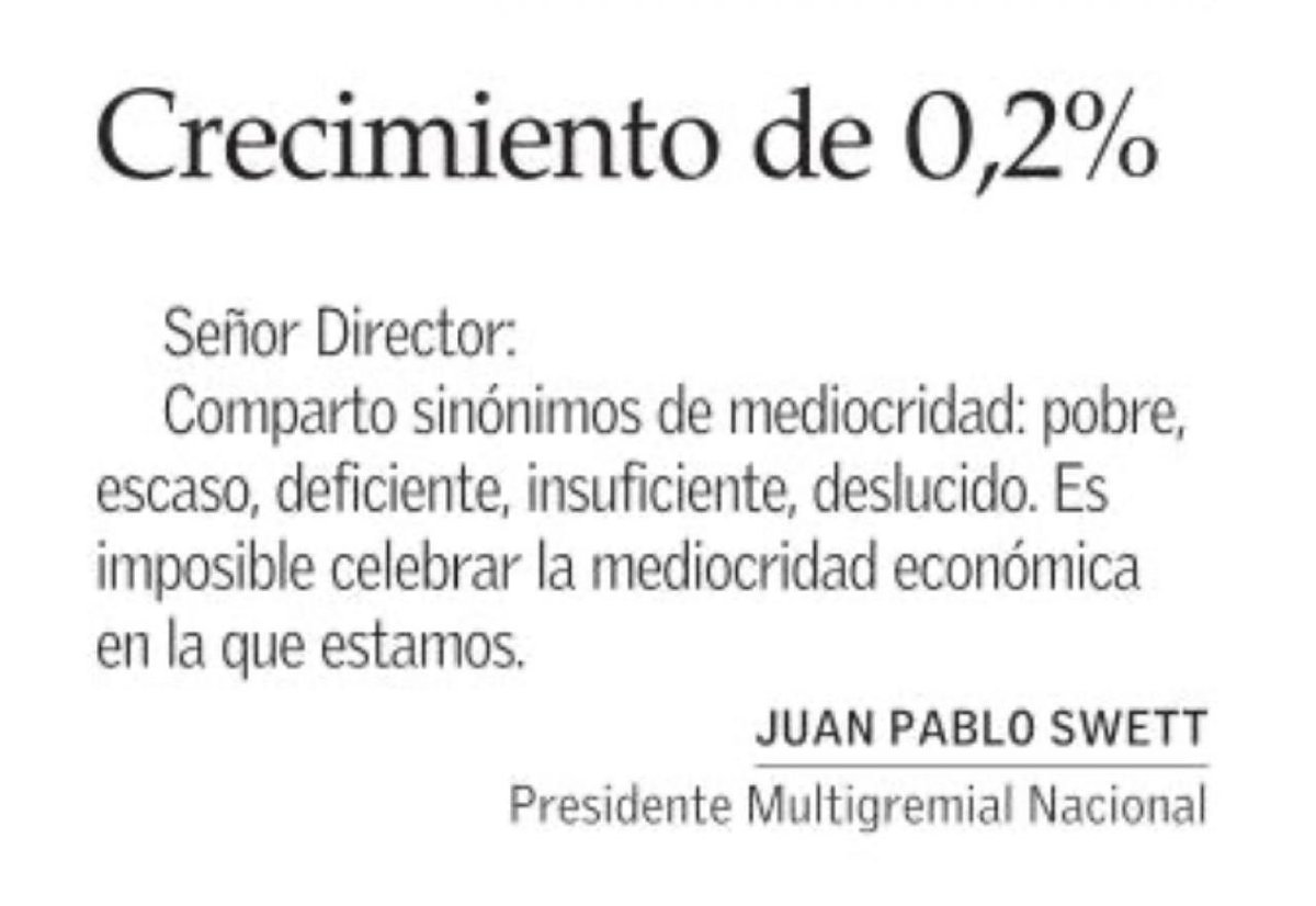 juanpabloswett's tweet photo. Mediocridad https://t.co/9guFQ2px6v