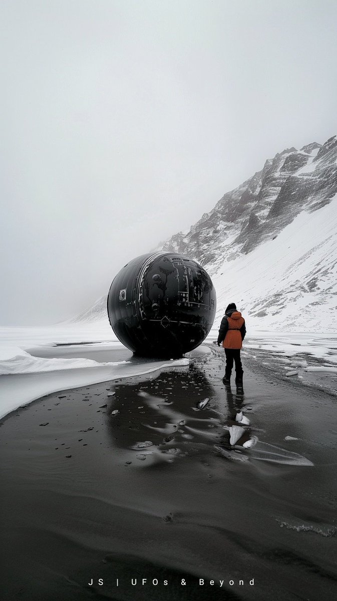 JS_UFO's tweet image. Mysterious Black Spheres Descend Worldwide in Unprecedented Global Phenomenon *

* These images are AI generated 
* More AI art on my IG:
instagram.com/js.ufo.art

#ufo #scifi #ufoart #space #photography  #sciencefiction #alien #scifiart #fantasy #instadaily #digitalart #art…