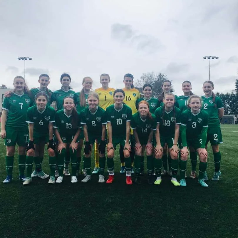 gufcacademy's tweet photo. 🇮🇪 Well done to Galway United's Anna McGough, who played with the Irish U15 Schools team friendly versus Shelbourne WU17s yesterday in preparation for the Bob Docherty Cup next!

Anna played the 2nd half and got on the score sheet!!👏

#ItsATribalThing https://t.co/D9czFXqNCF