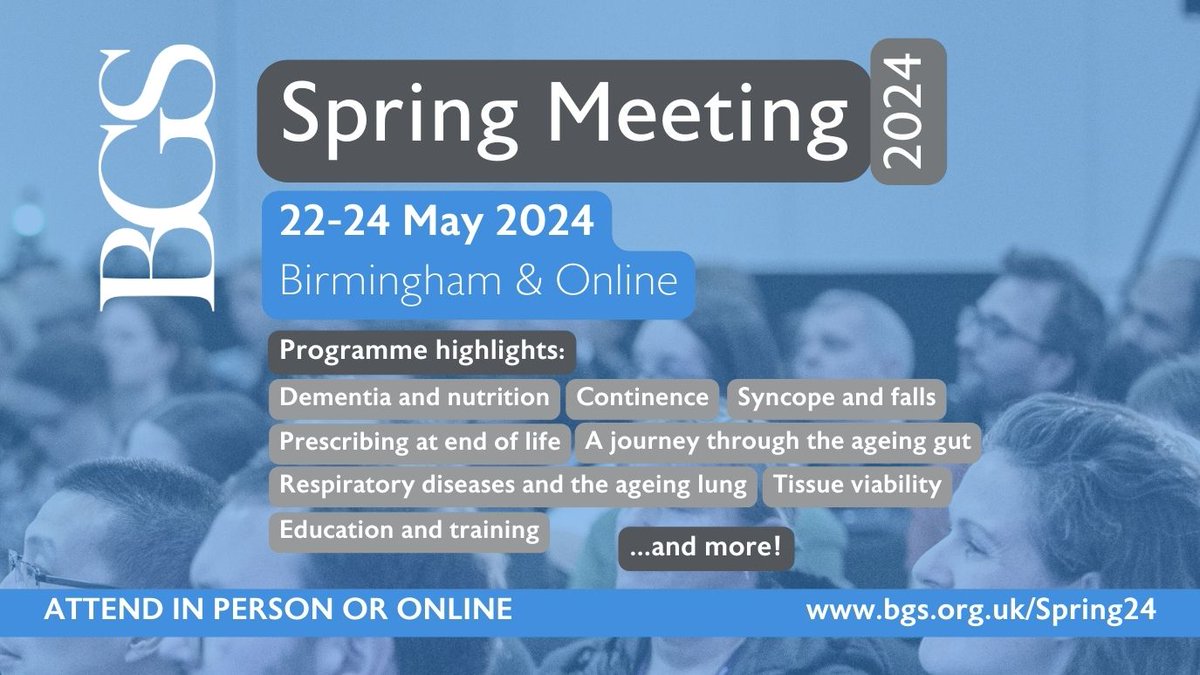 Early bird registration for the BGS Spring Meeting closes on Sunday 24 March. There's a great programme in store, plus 18 CPD credits and grant spaces available for eligible BGS members #BGSconf Register here: bgs.org.uk/spring24