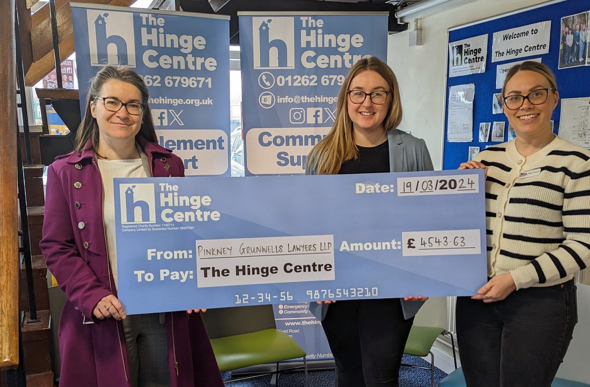 The Hinge Centre Ltd tweet media