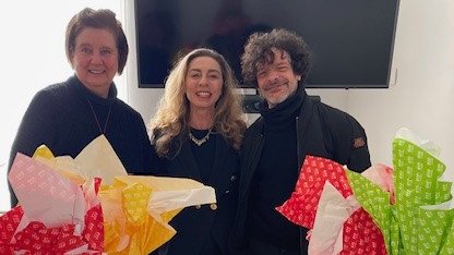 🥚🕊️Oltre 600 uova e colombe pasquali distribuite all’interno del Gruppo CDP per #UovaAIL24 #maipiùsognispezzati.

È il risultato della raccolta fondi con @AIL_Onlus, nell’ambito del programma di #volontariato aziendale “Protagonisti d’impatto”, presso le sedi di CDP e <a href="/SIMEST_IT/">SIMEST</a>