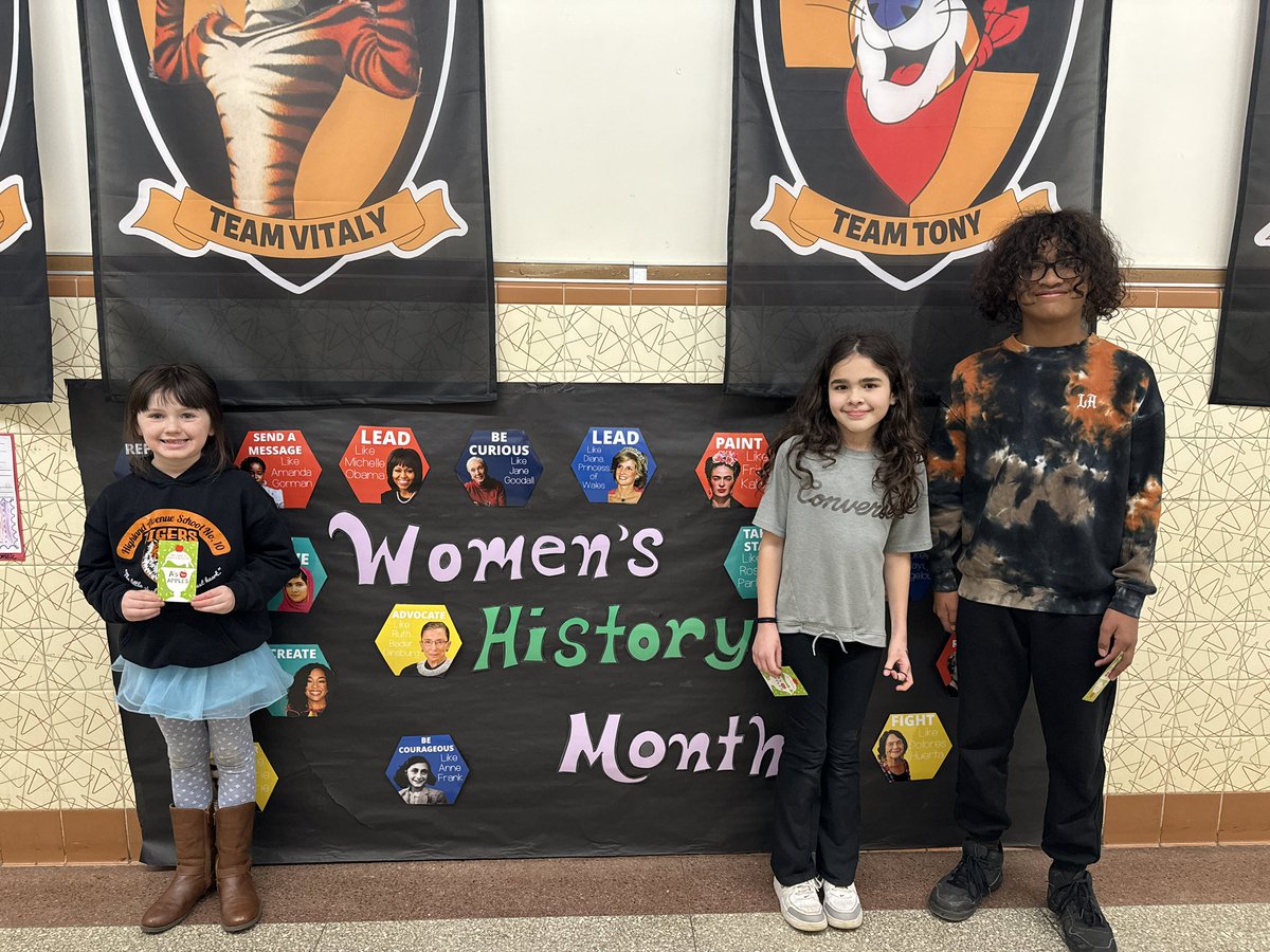 Congratulations to the winners of our Women’s History Month Trivia challenge yesterday! 👏👏👏 #School10Rocks #WeAreSchool10