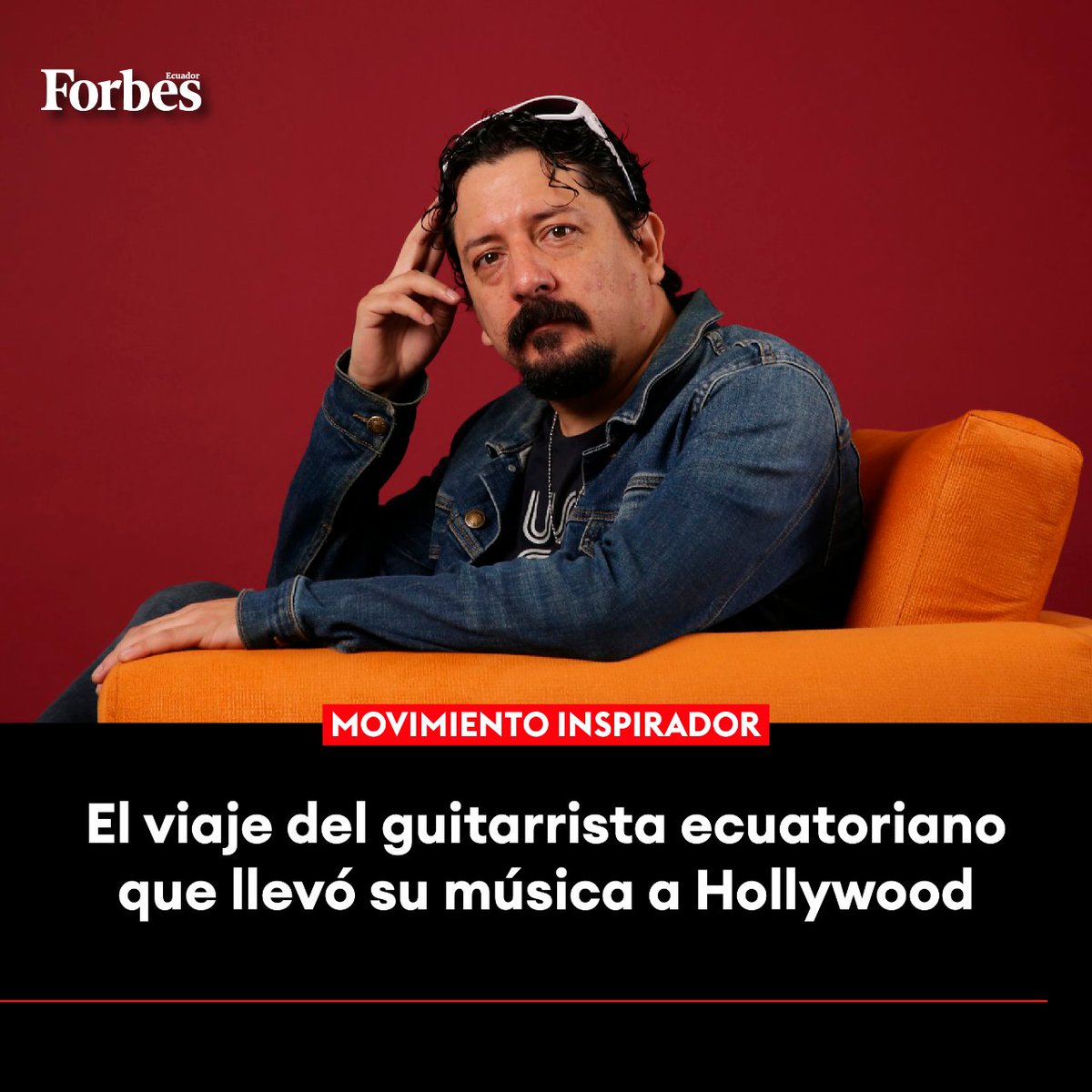 forbesecuador's tweet photo. El guitarrista ecuatoriano @andresyepezec trabajó con músicos como William Malpede o Martin Tillman y colaboró en la banda sonora de la película “Lucky Duck”. 

Ahora este artista es parte de una industria que facturó US $88.900 millones en 2023: https://t.co/K2zybfzVUQ https://t.co/QDtkXqy9qk