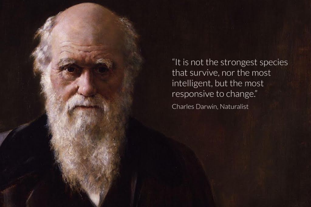 In a world of constant flux, adaptability reigns supreme and is the key to our survival. Embrace change, embrace growth.

Check out our website for more enlightening and thought-provoking quotes: bit.ly/3SL0GJZ

#Darwinism #TheIBRAsiaGroup