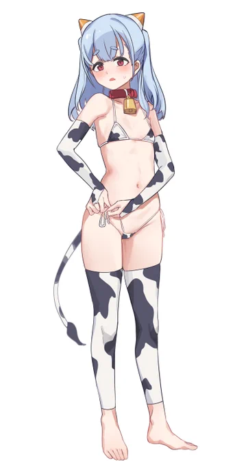 젖소비키니 입히기~~#Pok_Art#ANGko_art#mamori_art 
