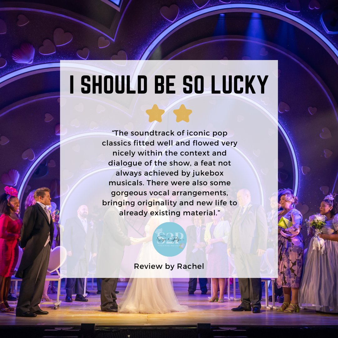 Check out our ⭐⭐ review of @SoLuckyMusical, currently playing at @WokingTheatre 🏖️ Full review here: stagetopage.co.uk/2024/03/i-shou… AD | PR event photo credit: Marc Brenner