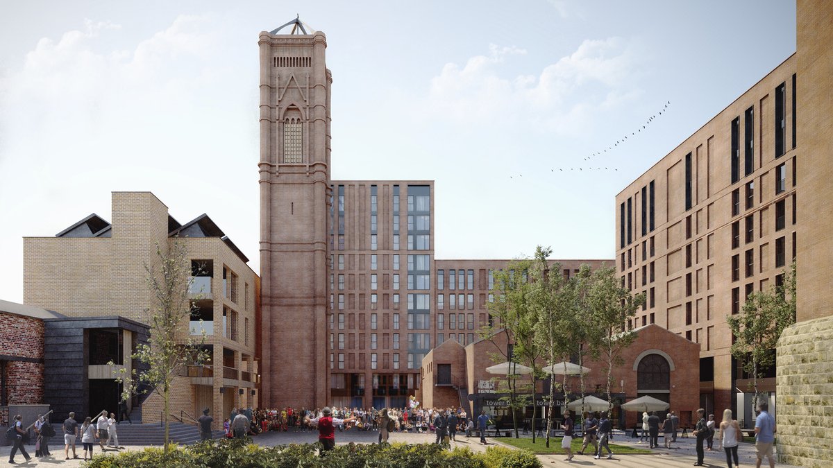 Fantastic to see Tower Works in Leeds shortlisted for a regional @RICSnews residential development award. 🏆 @atkinsrealis @AskRealEst