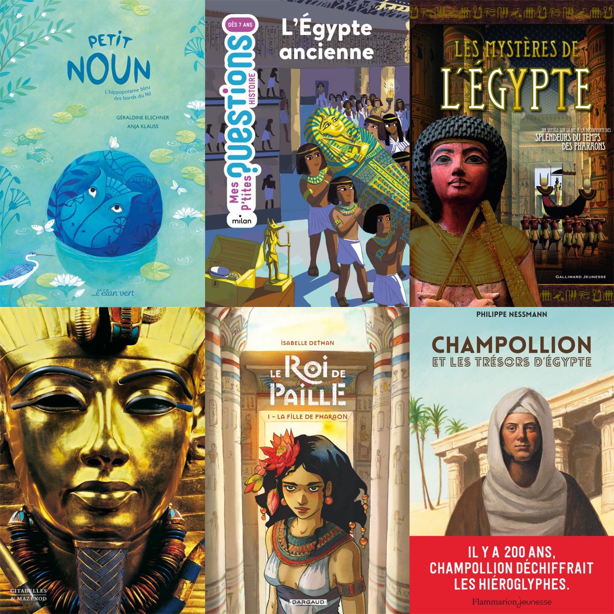 Découvrez notre sélection des meilleurs livres sur l’Égypte antique pour enfants ! 😍 🚸 🎬 🎞 📽 

Lire l'article👉urlz.fr/pWn4

#culturadvisor #culture #livres #lecture #lire #enfants #familles #éducation #apprentissage #mythologie #dieux #déesses #sélection