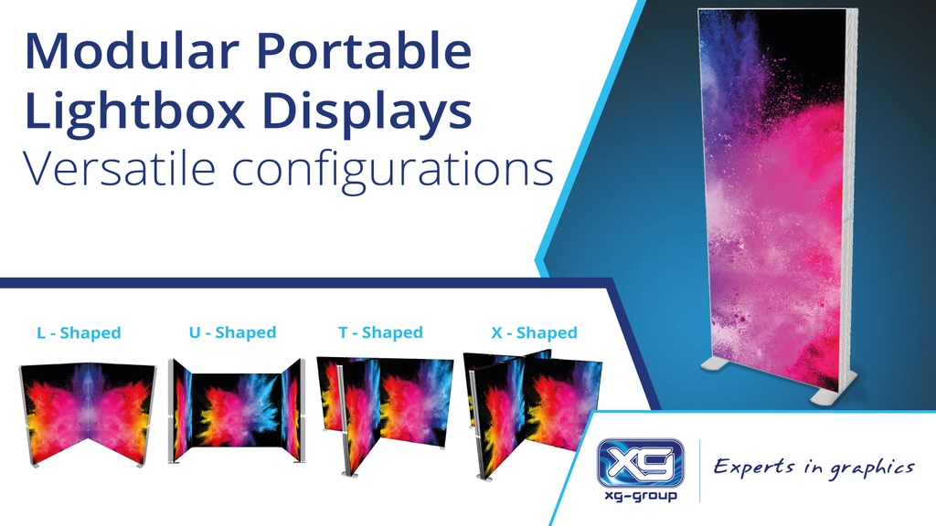 New Aluminium Portable Lightbox Range: Uniquely Versatile! Our Unique Aluminium Portable Lightbox Range offers versatile configurations, adapting to various layouts and spaces: Explore now: bit.ly/3wrLlq9 #ExhibitionInnovation #VersatileConfigurations #XtremeGraphics