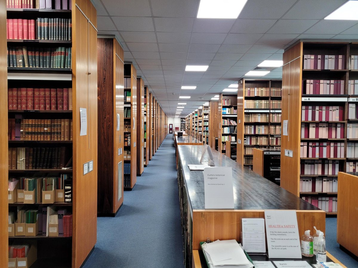 🚨 Library Graduate Trainee position Looking for a career in Librarianship? Need experience before starting your course in Librarianship and Information Science? Check out our two-year Library Graduate Trainee position: careers.kew.org/internal/vacan…