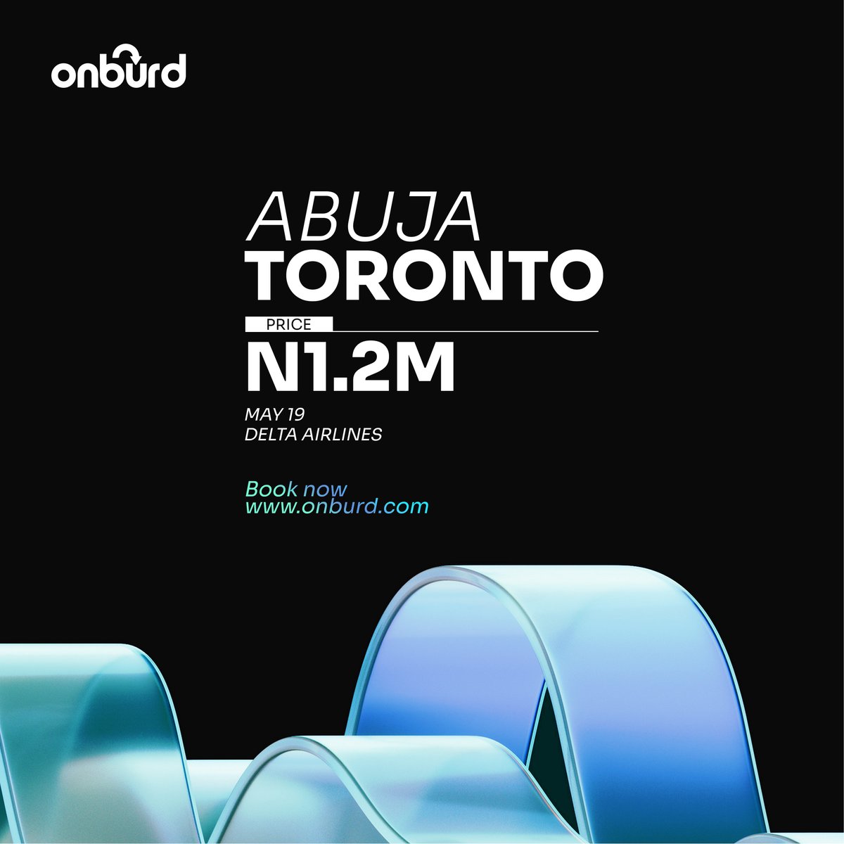 Discover the beauty of Canada with our amazing flight deals.
Book now on onburd.com
Get Onburd!
#getonburd #flightdeals #london