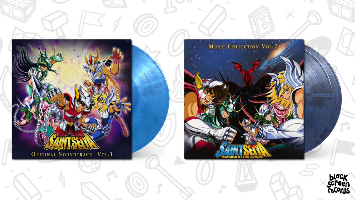 The Knights of the Zodiac are back! ⚔️ We’re distributing the volume 2 of the Saint Seiya Anime’s cult soundtrack on vinyl from @MicroidsRecords. Grab it along with volume 1 right here: blackscreenrecords.com/collections/sa…