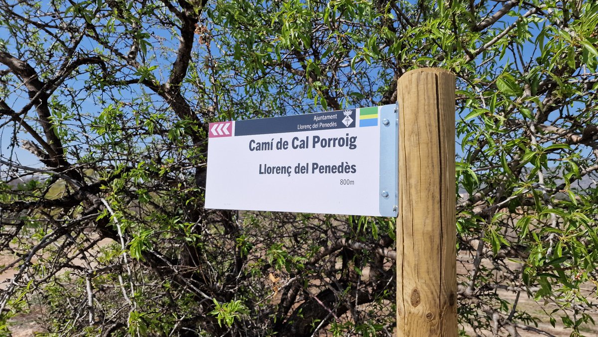 📌 L’Ajuntament de #LlorençdelPenedès ha finalitzat la senyalització de 12 km de camins municipals. Aquesta iniciativa representa un pas important per a la conservació de l’entorn del nostre poble i millorar la connexió a peu amb els municipis veïns.  

llorenc.cat/index.php/actu…