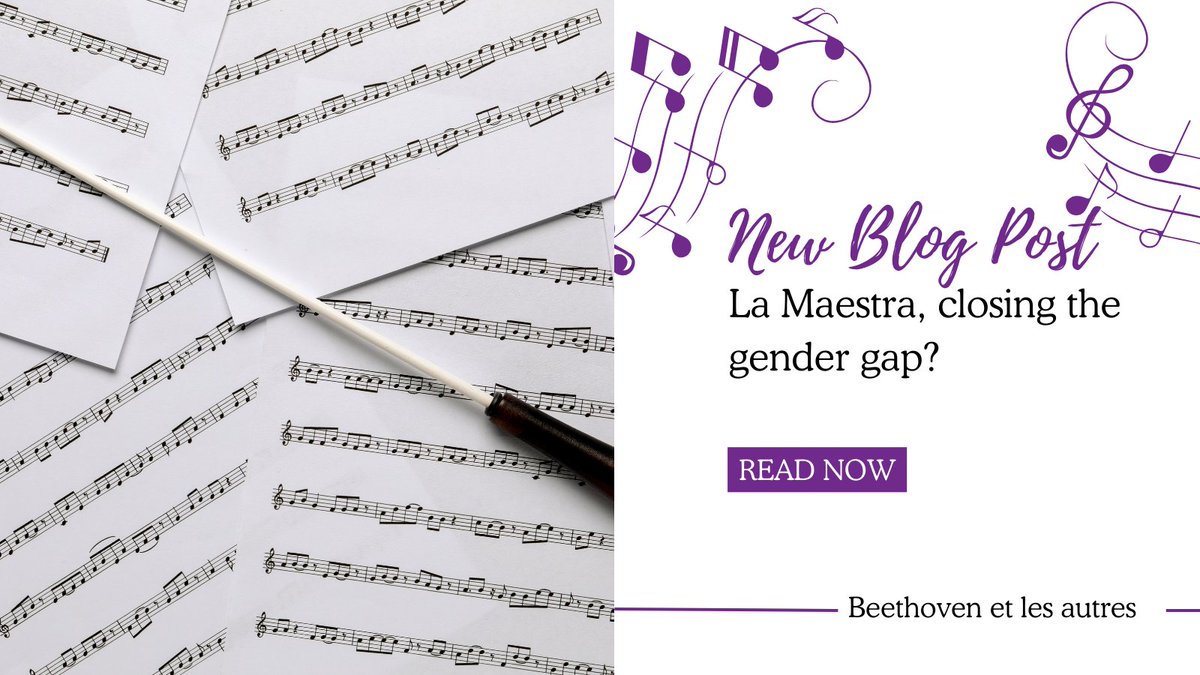 🎼🟪 In a still very sexist world, we sorely need initiatives like @LaMaestraParis to foster the careers of women conductors. Many thanks to @clairegibault, @PMOrchest, @OlivierMantei and @philharmonie 🙏 ✍️ Read now in my new blog post 👇 beethovenetlesautres.wordpress.com/2024/03/19/la-… #womeninmusic