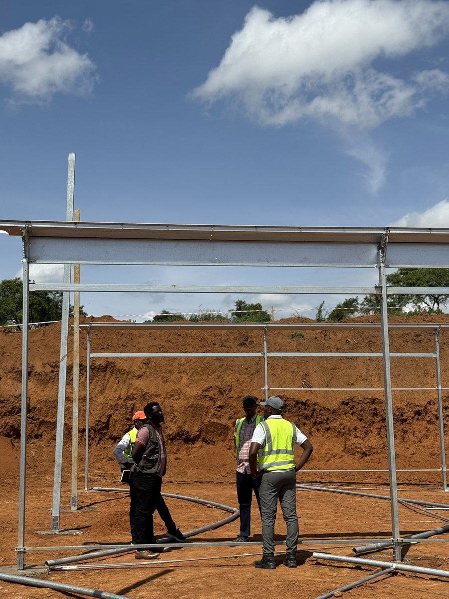 HGT on Site👷🏾
High-tech Greenhouse construction in Bugesera District