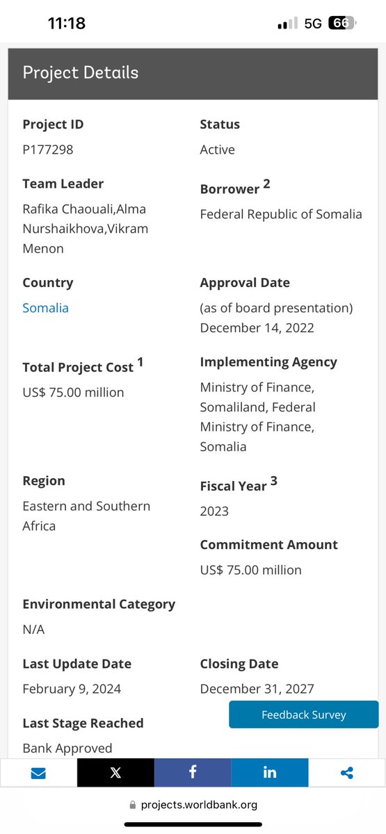 Awale11's tweet image. APPEAL TO @drsaadalishire ‼️‼️
#Op-Ed : Two Projects Funded by Worldbank &amp;amp; African Development Bank

I respect the government is responsible running the country affairs but I have to raise this serious issue with my friend Dr Sacad Ali shire @drsaadalishire once again 
I have