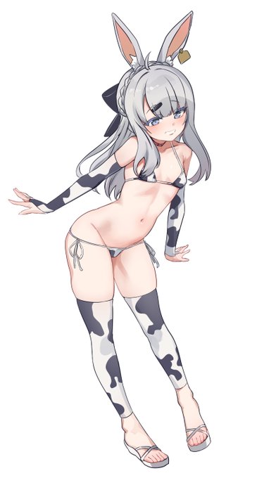 토끼끼미유 젖소비키니입히기🐄👙
🐇 #UsamiMiyu 📷#UsamiMiyu_Art 