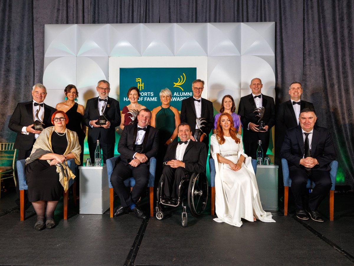 GAA President Larry McCarthy & double Pulitzer Prize winning New York Times investigative journalist Malachy Browne were among those honoured by UL at the Alumni Awards Gala Dinner in November Find out more about the six recipients: ullinks.ul.ie/ul-links-sprin… #StudyatUL