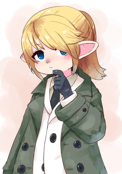 「blonde hair lalafell」 illustration images(Latest)