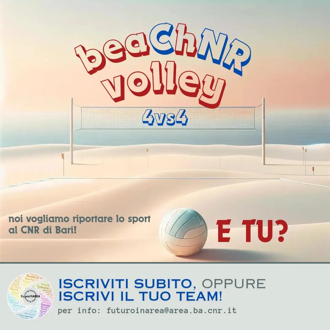 Futuro_InArea's tweet photo. Con @Futuro_InArea  torna lo SPORT al CNR📢torneo di Beach Volley - Maggio e Giugno 2024🏐Sei pronto a guidare la squadra del tuo Istituto CNR alla vittoria?🏅Iscriviti oppure iscrivi il tuo team!😜🏆entro il 15 aprile compilando il form qui https://t.co/gwLEO0fmjJ @CNRsocial_ https://t.co/2LEQHpKN4p
