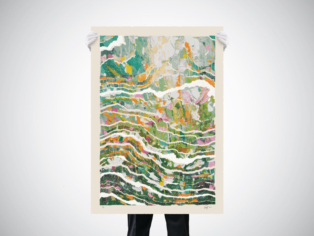 Introducing Grasslands, one of 10 natural habitats used as inspiration throughout the 100 unique pieces in the Filigree project. The coded, generative system created by <a href="/mattdesl/">Matt DesLauriers</a> leverages AI latent diffusion, along side his signature style, to create mesmerising abstract