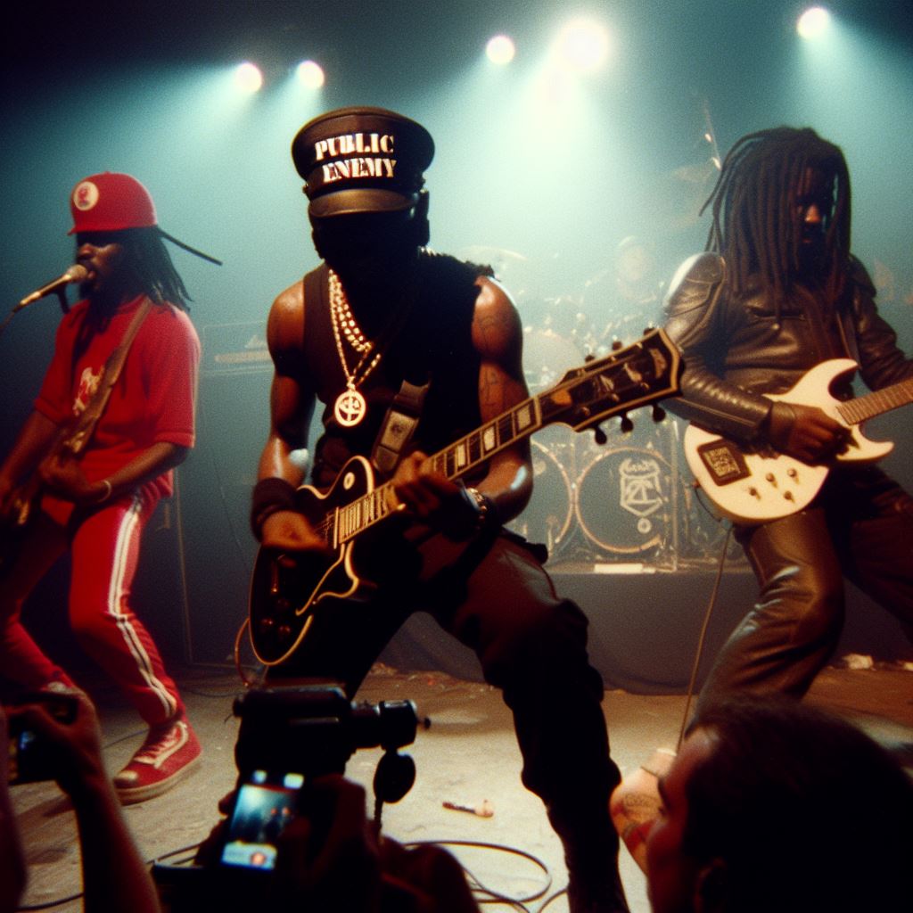 #SomeOfMyFavoritesRockBandsAreDead Public Enemy at CBGB