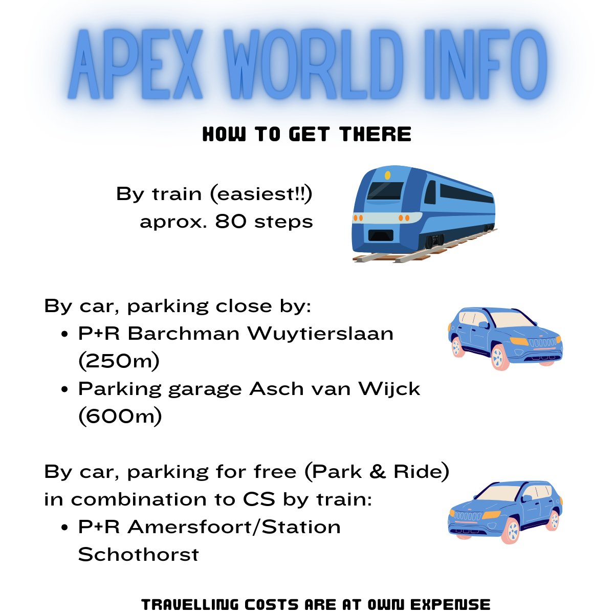 nl_OUG's tweet photo. Sooo, you're coming to APEX World right??
Here's some info how to get there.
For train information go to: https://t.co/1N7kQCSrPI
Ticketsale is closed now.. We're sooo ready to see you Thursday & Friday!!
#AW24 #APEXWorld #orclapex #AI #DudeWheresmycar #comebytrain #NS https://t.co/Kt28fTUc8M