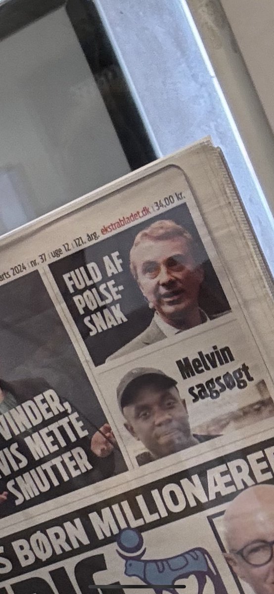 MrMesserschmidt's tweet image. Tak til @ekstrabladet - når man nu bare elsker pølser #forside #frokost #EUgak #100grunde