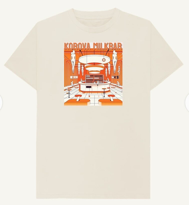 AboveTheLore's tweet photo. Can’t make up your rassodocks what to do with your evening? 

Why not head down to the Korova Milkbar for a few glasses of Korova Plus? All whilst listening to Beethoven’s 9th. 

It’s right stirring to the gulliver. 

#aclockworkorange #korovamilkbar https://t.co/EJPO9DLI52