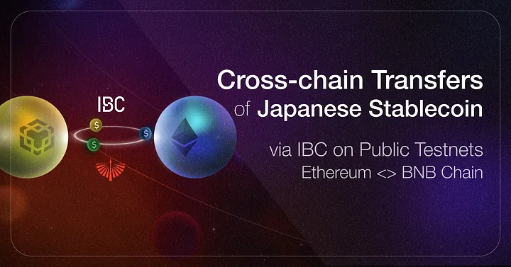 Dev_abhi98's tweet photo. 🇯🇵 Yen on the Move: TOKI Makes Sending #Stablecoins Across Chains a Reality!
Imagine sending #JapaneseYen directly between #Ethereum and #BNBChain!

This futuristic vision is now closer than ever thanks to #TOKI's groundbreaking #IBC technology.
#JPY #Interchain #Cryptocurrency https://t.co/shmQpyYU0x