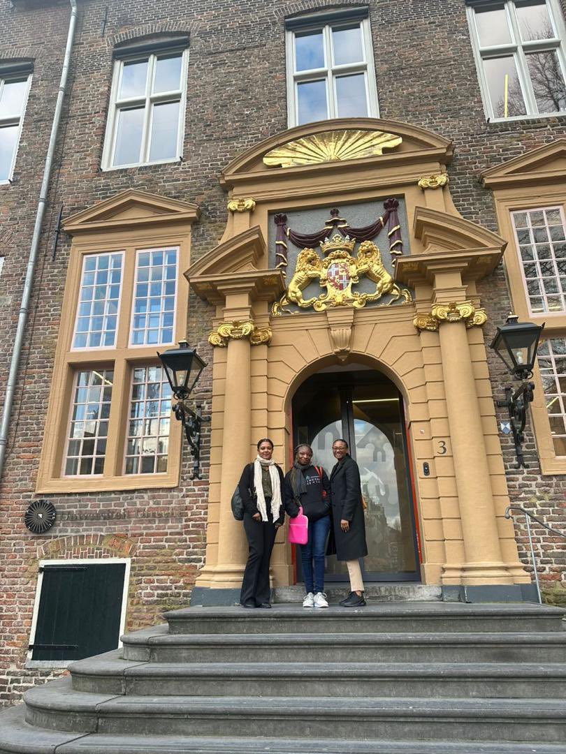UNUINRA's tweet photo. Meet our Erasmus+exchange students
@Abombande,@Qondeeee&amp; Emelda Quainoo,currently w/ our friends @UniUtrecht.

Looking forward to learning,exploring more paths for partnership to produce impactful results for a sustainable development, through higher learning &amp; knowledge sharing. https://t.co/xyVbF6FHw5