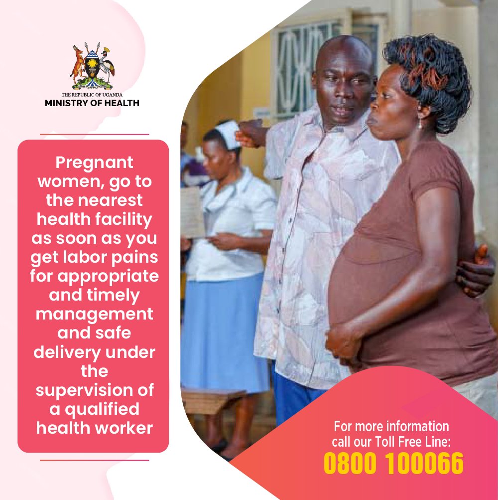 For a healthy baby, mums should keep track of the antenatal visits to ensure their safety and that of the unborn child. @WHO @MinofHealthUG @DianaAtwine @JaneRuth_Aceng #HealthUg