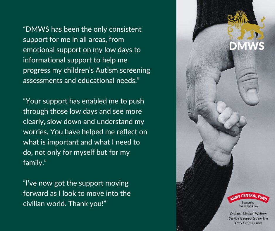 It’s Neurodiversity Celebration Week! DMWS support Armed Forces families through the unique challenges of military life, including neurodivergence. Today we share Paul’s story, made possible by The Army Central Fund. #NeurodiversityCelebrationWeek #supportingthefrontline