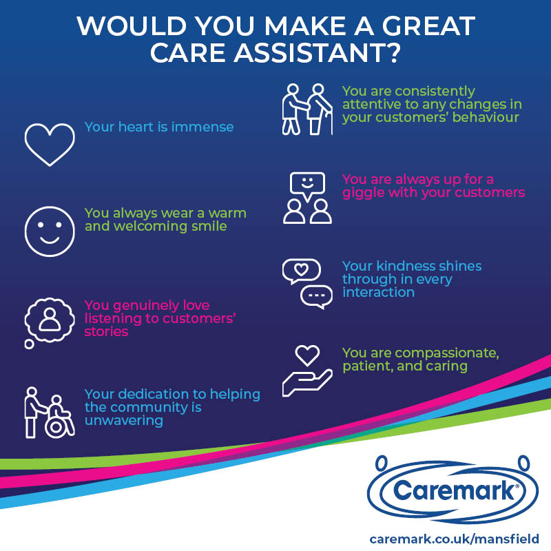 spm_qc's tweet image. Do you have what it takes to be our new Care Assistant? 🤗

Here are some of the qualities we cherish in our team 👇

If these qualities resonate with you, we&apos;d love to hear from you! 

Give us a call on 01623 259779 📞

#CaremarkMansfield 💙

#CareAssistant #JoinUs
