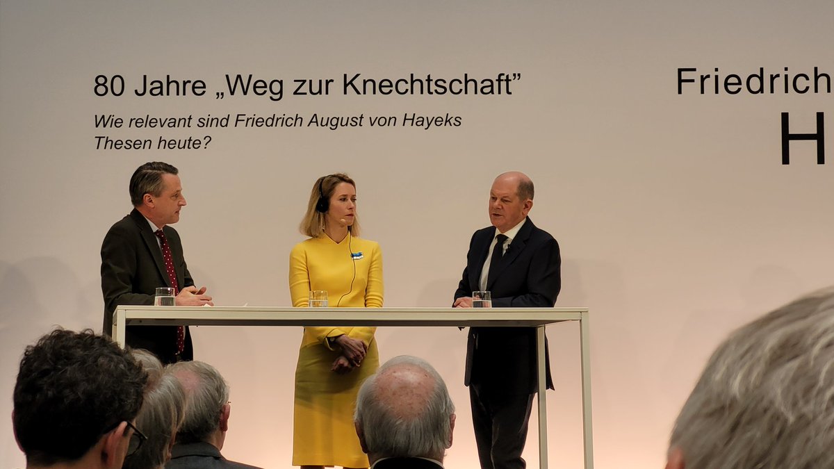 Kallas und Kanzler jetzt in Berlin.
Kallas "Today, the front line of Putins hybrid war runs through the hearts of our societies" (sinngemäß)