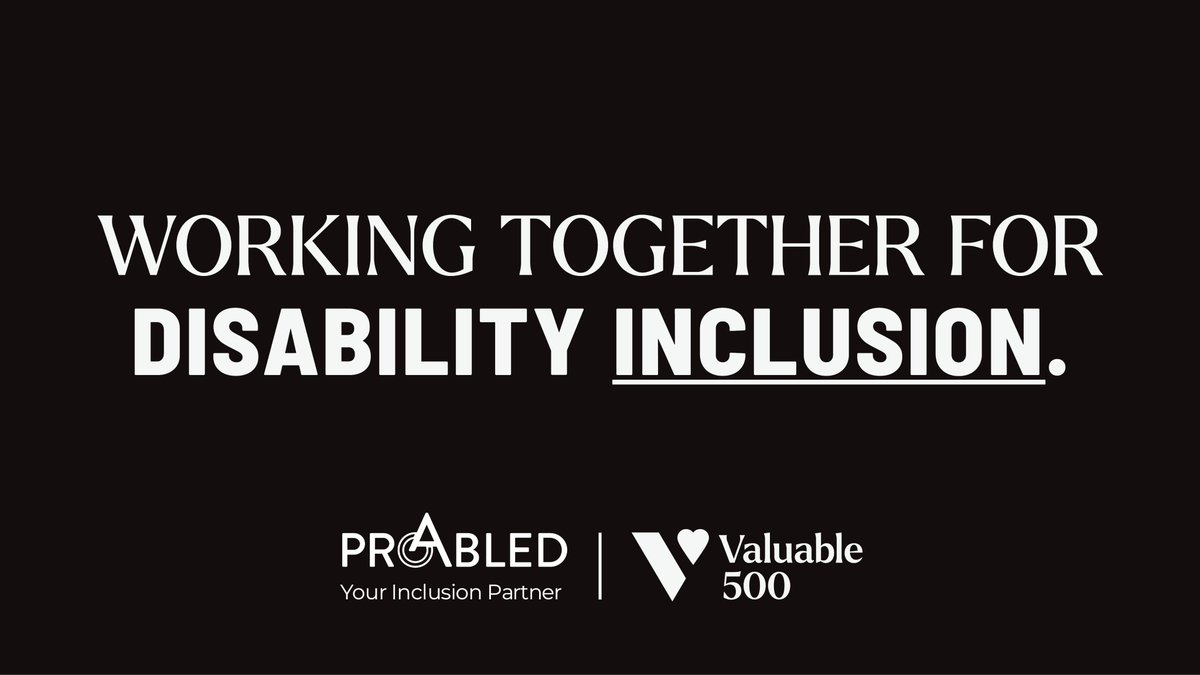 ProAbled's tweet photo. We are proud to announce ProAbled will be listed on the Valuable Directory. We look forward to working with @thevaluable500  Partners and Companies to end disability exclusion.

Find out more about the Valuable500:
https://t.co/2XlCeY3FW4 https://t.co/LvIGZwHjPh