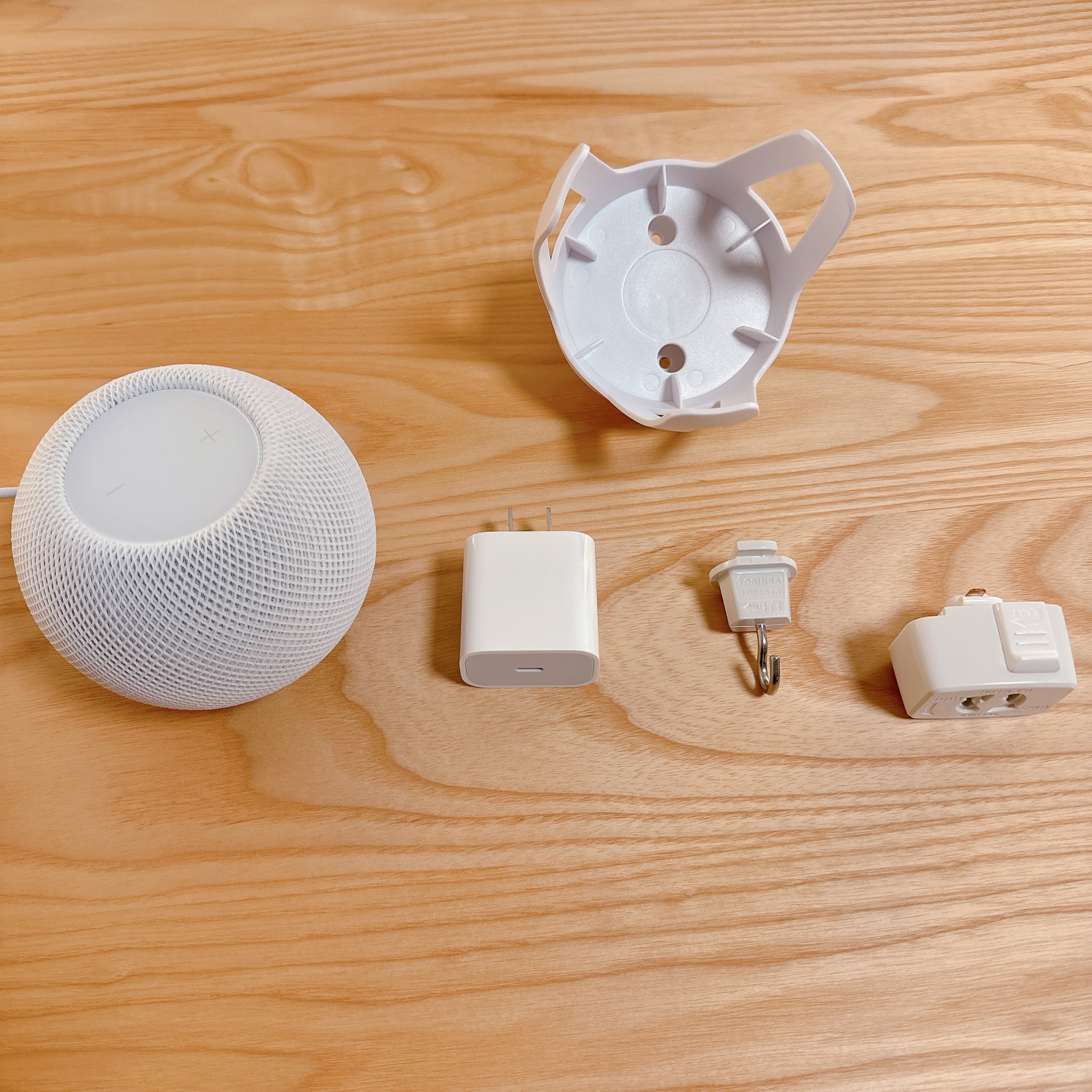 HomePod miniをダクトレールに吊り下げてみた｜Harushika
