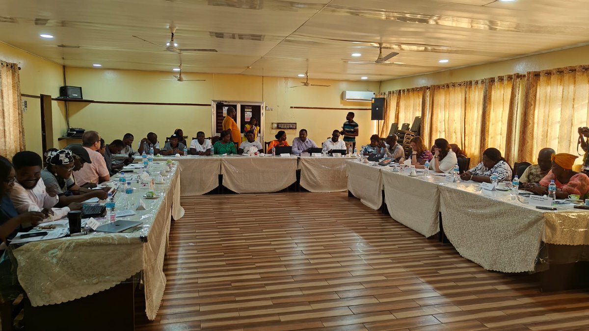 SLURC_FT's tweet photo. Excited to hold another #CityLearningPlatform together with @FCC_Freetown about 'Achieving an inclusive and participatory health governance' learning about how to scale up actions and interventions for improved wellbeing. Part of the @ARISEHub project @codohsapa and @COMAHS_USL https://t.co/Wus8nghin6