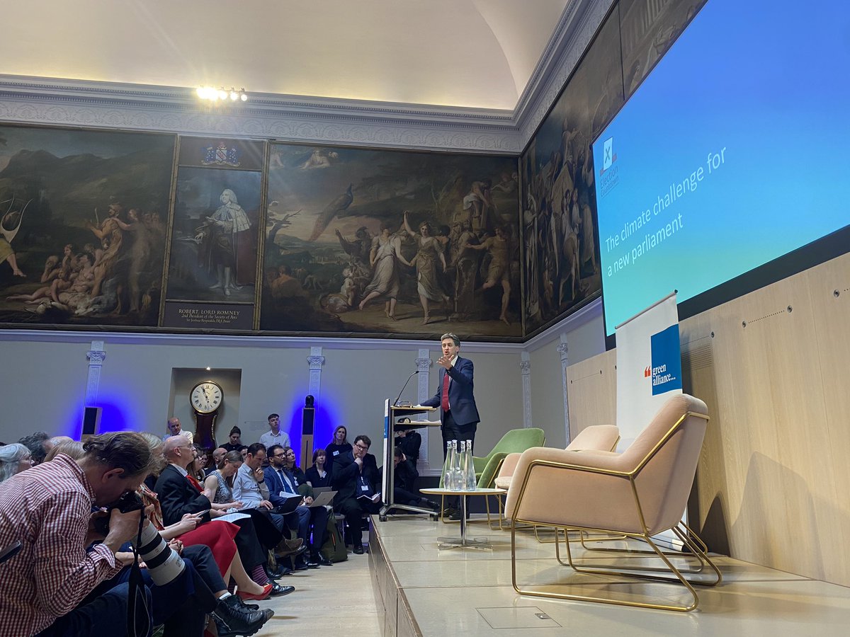 Flossie Boyd (@flossiemboyd) on Twitter photo “It is not climate leadership that is a threat to our economy, it is going slow”
<a href="/Ed_Miliband/">Ed Miliband</a> on <a href="/GreenAllianceUK/">Green Alliance</a> net zero policy tracker report today highlighting the inadequacy of progress from this Parliament and the challenge facing the next… “It is not climate leadership that is a threat to our economy, it is going slow”
<a href="/Ed_Miliband/">Ed Miliband</a> on <a href="/GreenAllianceUK/">Green Alliance</a> net zero policy tracker report today highlighting the inadequacy of progress from this Parliament and the challenge facing the next…