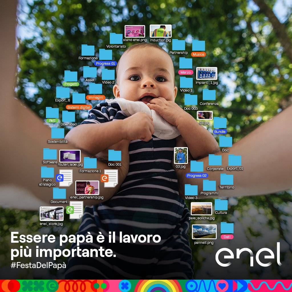 EnelGroupIT's tweet photo. L'equilibrio tra la vita personale e lavorativa rende le persone più motivate nel loro percorso professionale. Siamo impegnati nel favorire il benessere dei colleghi attraverso azioni concrete come quelle previste dall'accordo sulla genitorialità, che offre ai nostri colleghi papà ulteriori 10 giorni di congedo retribuito al 100%, in aggiunta a quelli già previsti dalla legge.

#EnelItalia #SiamoEnel #FestaDelPapà 👉 https://t.co/kp1i3Iuaj3