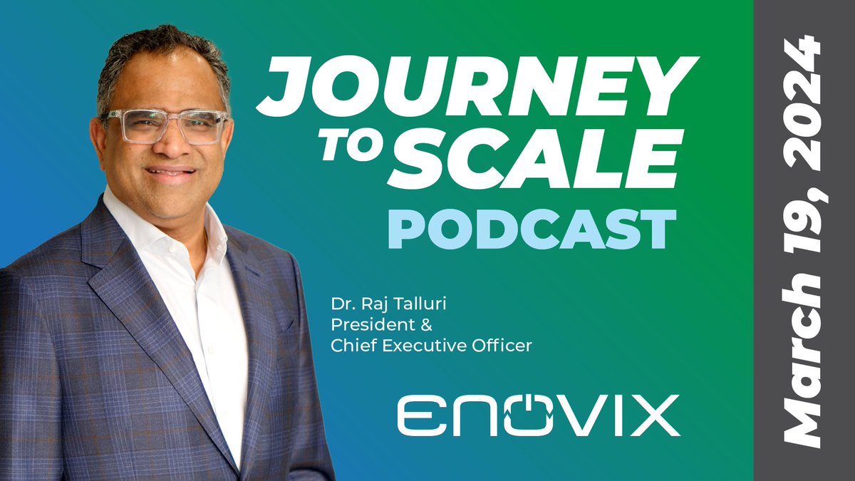 In this episode of our podcast, we catch up with Enovix CEO Dr. Raj Talluri and discuss his trip to Mobile World Congress in Barcelona and his Fab2 site visit in Penang last week. 🎧👉 buzzsprout.com/2240960/147188…