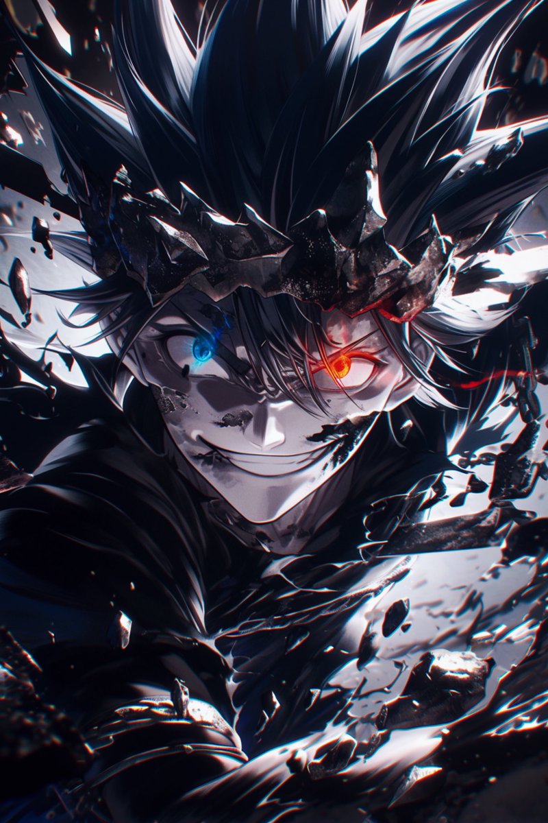rishirajans's tweet photo. I tried Asta from Black Clover🖤🔥
Part 1
#asta #demonform #astademon #astademonform #blackclover #midjourney #animeart #midjourneyv6 #aiart #aiartwork #aiartist #niji #nijijourney #niji6 https://t.co/CUbNAKrwOx