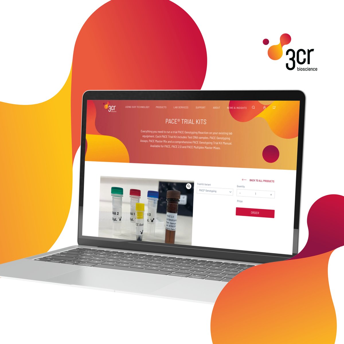 3crbio's tweet photo. Better. Faster. Cheaper. Join the PACE® Revolution!
Free PACE Genotyping Trial Kits now available

Experience the next-generation of PCR genotyping for SNPs, Indels, and more with PACE® genotyping reagents for your qPCR machine or thermocycler.

https://t.co/aEc0Y6wRd5 https://t.co/rz1olSWsx0