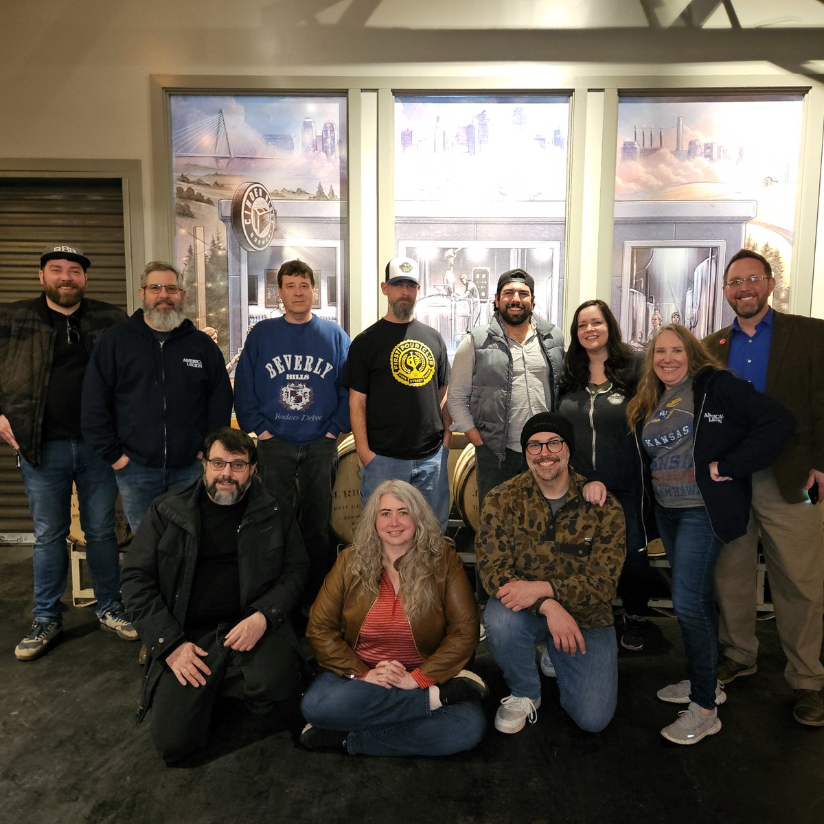 ritabeerfest's tweet photo. We had a fun little get together last night Cinder Block Brewery. Everybody's got a busy schedule so we appreciate all those who made it out to eat some pizza from Helen's J.A.D Bar &amp; Grill, drink some delicious beers, and talk Rally in the Alley. See everyone on Saturday! https://t.co/FvSN4TKyMZ