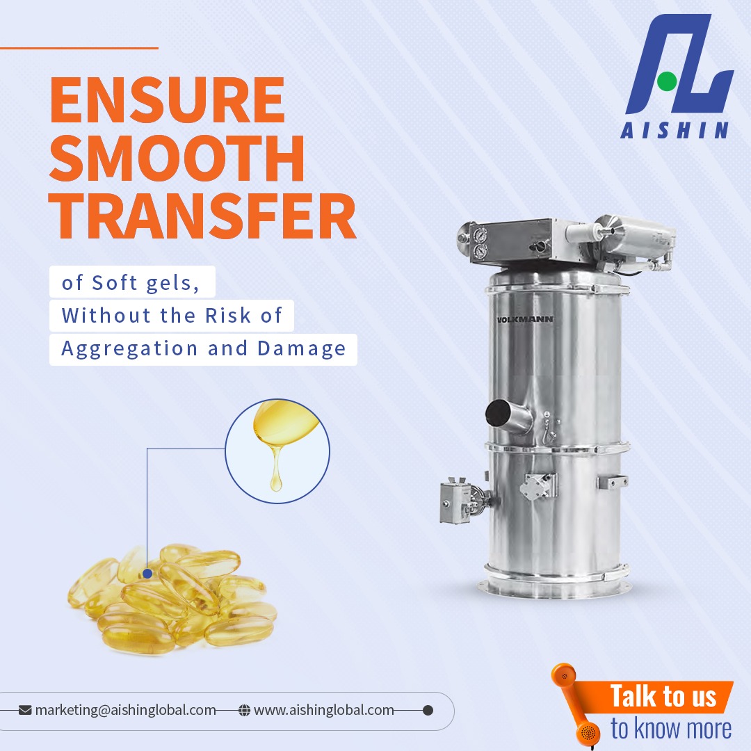 aishin_01's tweet photo. Volkmann's vacuum conveyors are specifically designed to handle the challenges associated with loading tablets, capsules and soft gels.

These pharmaceutical-grade vacuum conveyors operate under vacuum, minimizing the need for manual handling and reduce the risk of product damage https://t.co/iNx50ts5d4