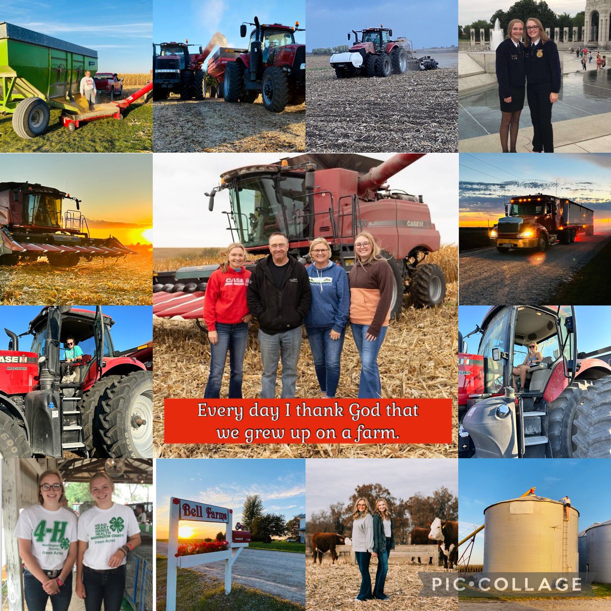 Every day I thank God we grew up on a farm! Happy National Ag Day! ❤️🌽🌱🚜🐂 

#AgDay2024 #NationalAgWeek #IowaAgWeek #thankafarmer #farm365 #IowaAg #AgMatters