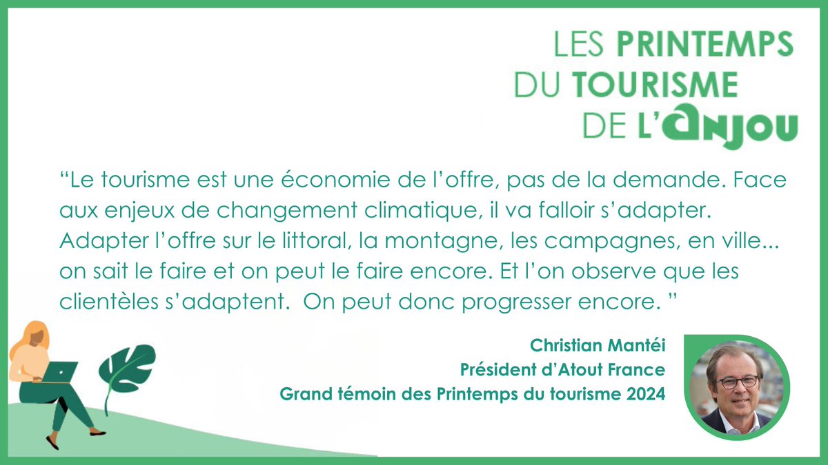 😎Les Français continuent de partir en vacances. Les clientèles étrangères sont de + en + nombreuses  à visiter la France. 

Si les chiffres du #tourisme sont encourageants, il reste des défis à relever, comme l'adaptation au #changementclimatique. ⬇️