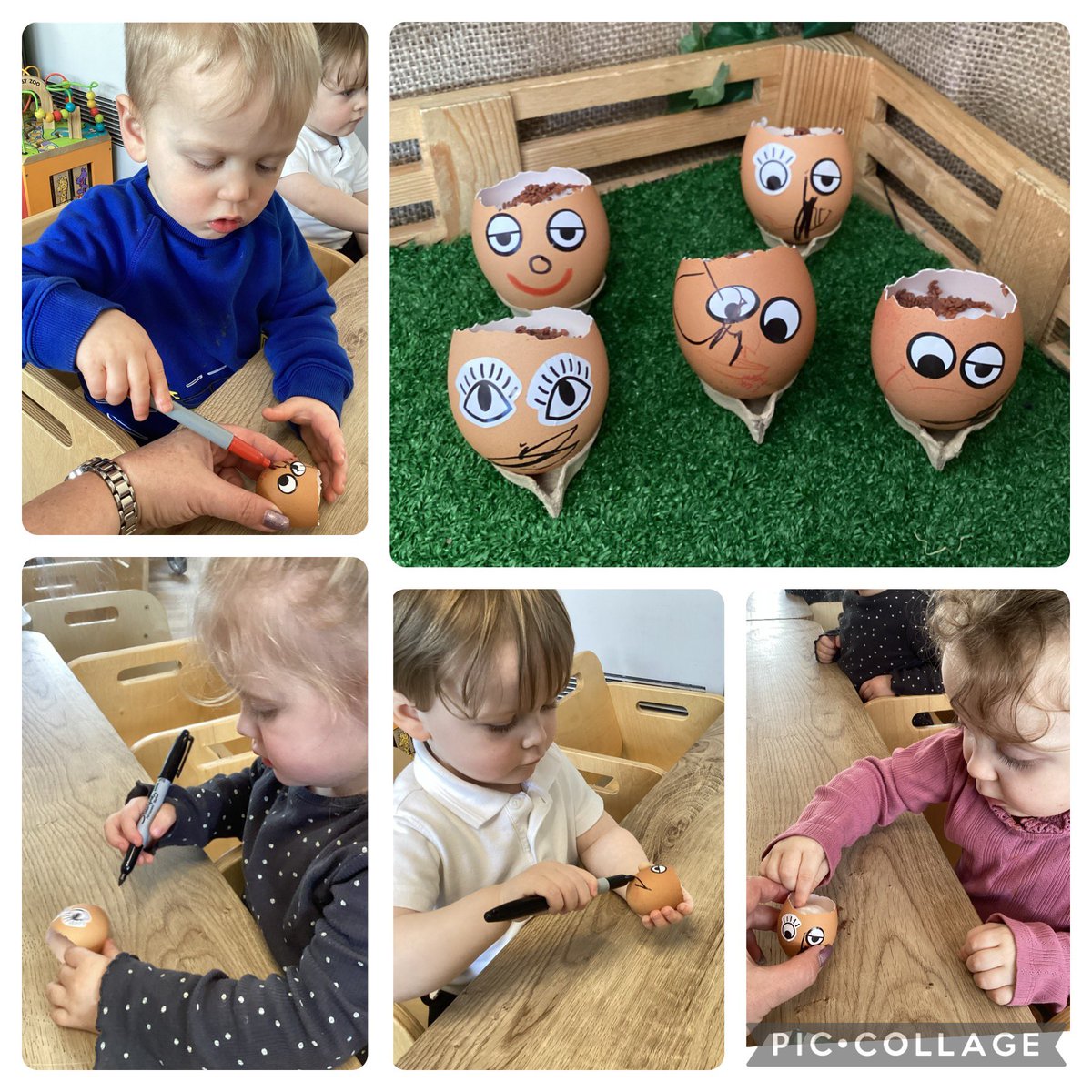 GarswoodNursery's tweet photo. Our 2 year olds have made Cress Heads this morning. We’re going to check them every day to see when their cress ‘hair’ begins to grow @GarswoodPrimary #EYFS #2YearOlds #PlantingAndGrowing #Spring #Discovery #FineMotorControl https://t.co/KFDyiAmNJU